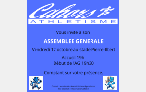 ASSEMBLÉE GÉNÉRALE DU CLUB !!