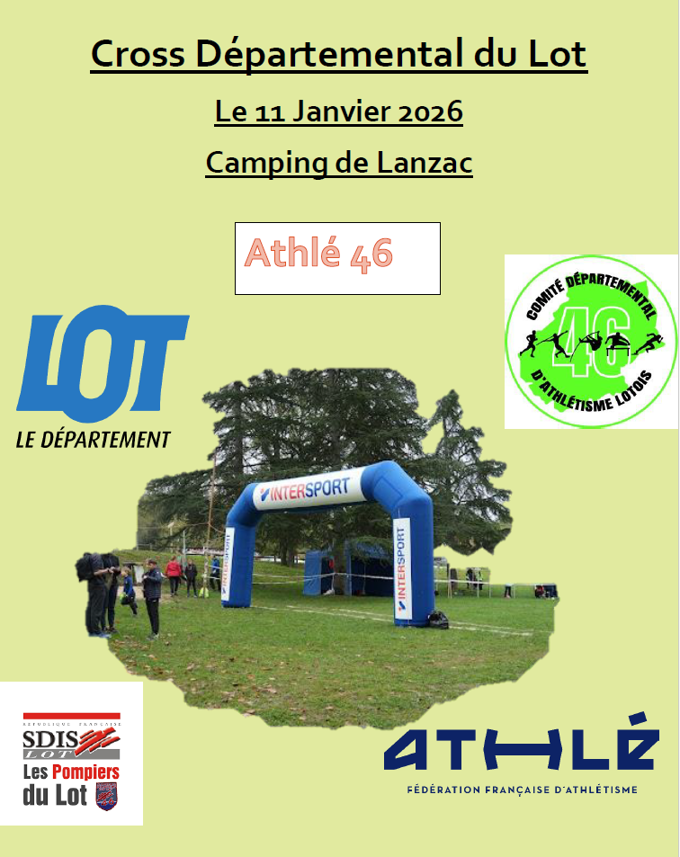 Cross Départemental à LANZAC ( SOUILLAC )